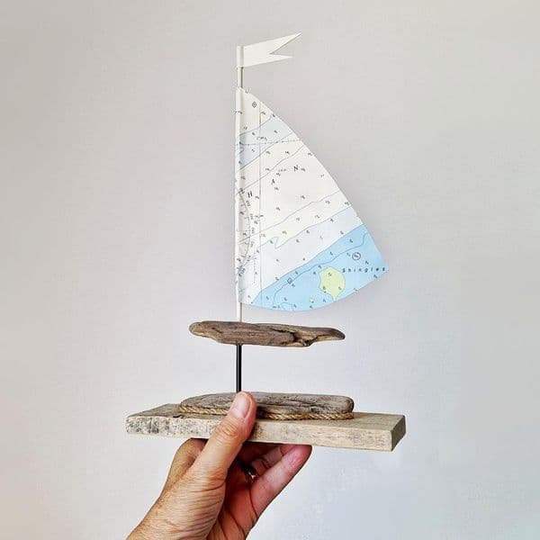 Driftwood Sailboat | Shivering Sands | Rachel White
