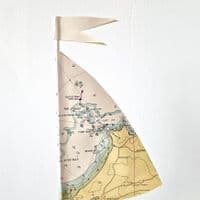 Driftwood Sailboat | St Ives, Cornwall | Rachel White