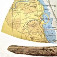 Driftwood Sailboat | Sunderland,  Seaham | Rachel White