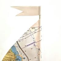 Driftwood Sailboat | Sunderland,  Seaham | Rachel White
