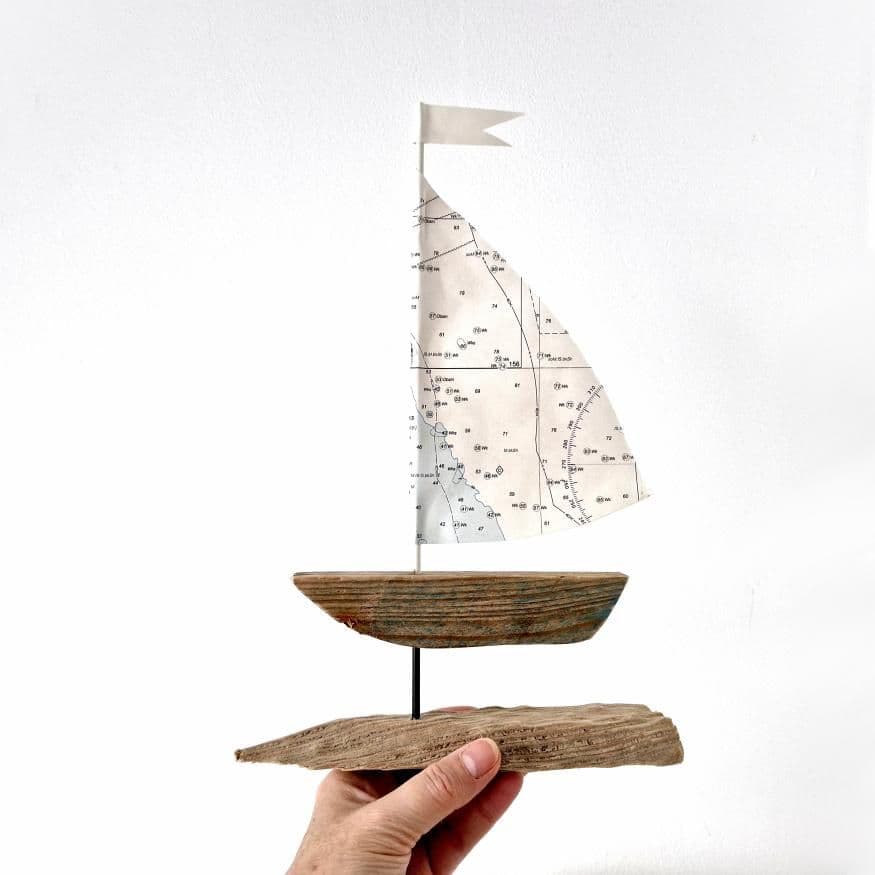Driftwood Sailboat - Sunderland, Seaham