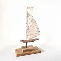 Driftwood Sailboat Weymouth | Rachel White
