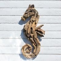 Driftwood Seahorse | Wall Hanging | Coastal Décor