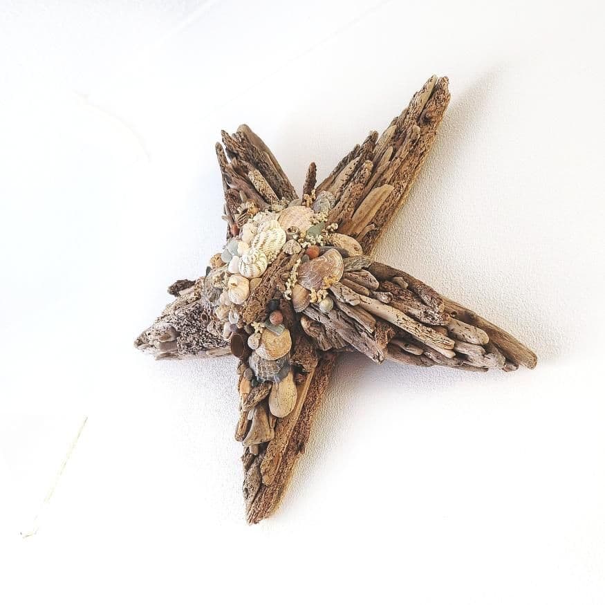 Driftwood Starfish - Large