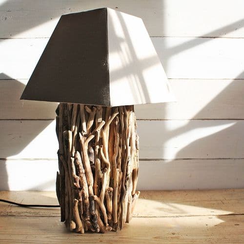 Driftwood Stick Table Lamp