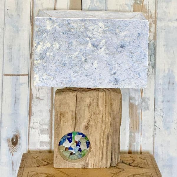 Driftwood Table Lamp Penycwm | Coastal Lighting | David Holmes