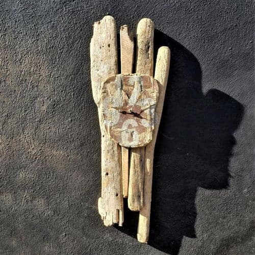 Driftwood Wall Clock