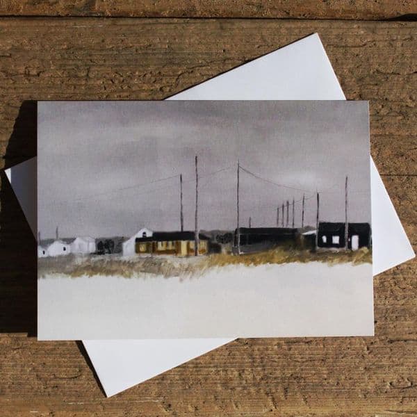 Dungeness Wires and Poles | Coastal Card | Nick Kelly