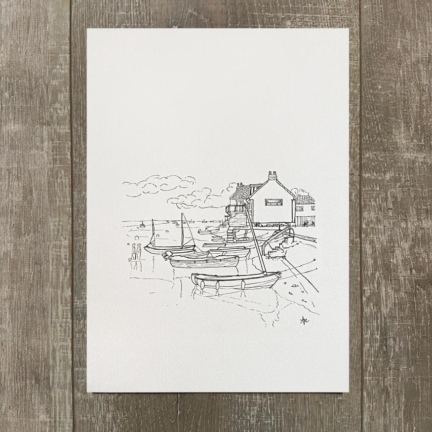 East Quay – Original Hand Drawn Illustration