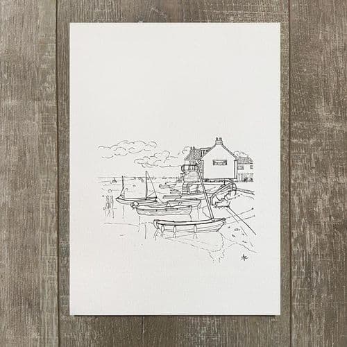 East Quay – Original Hand Drawn Illustration
