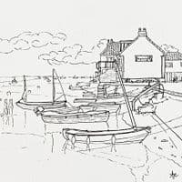 East Quay, Wells | Limited Edition Print | Alison Collins