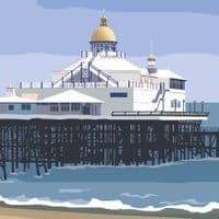 Eastbourne, East Sussex | Coastal Art Print | Fiona Horan