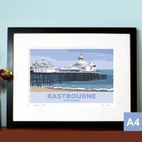 Eastbourne, East Sussex | Coastal Art Print | Fiona Horan