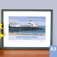 Eastbourne, East Sussex | Coastal Art Print | Fiona Horan