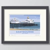 Eastbourne, East Sussex | Coastal Art Print | Fiona Horan