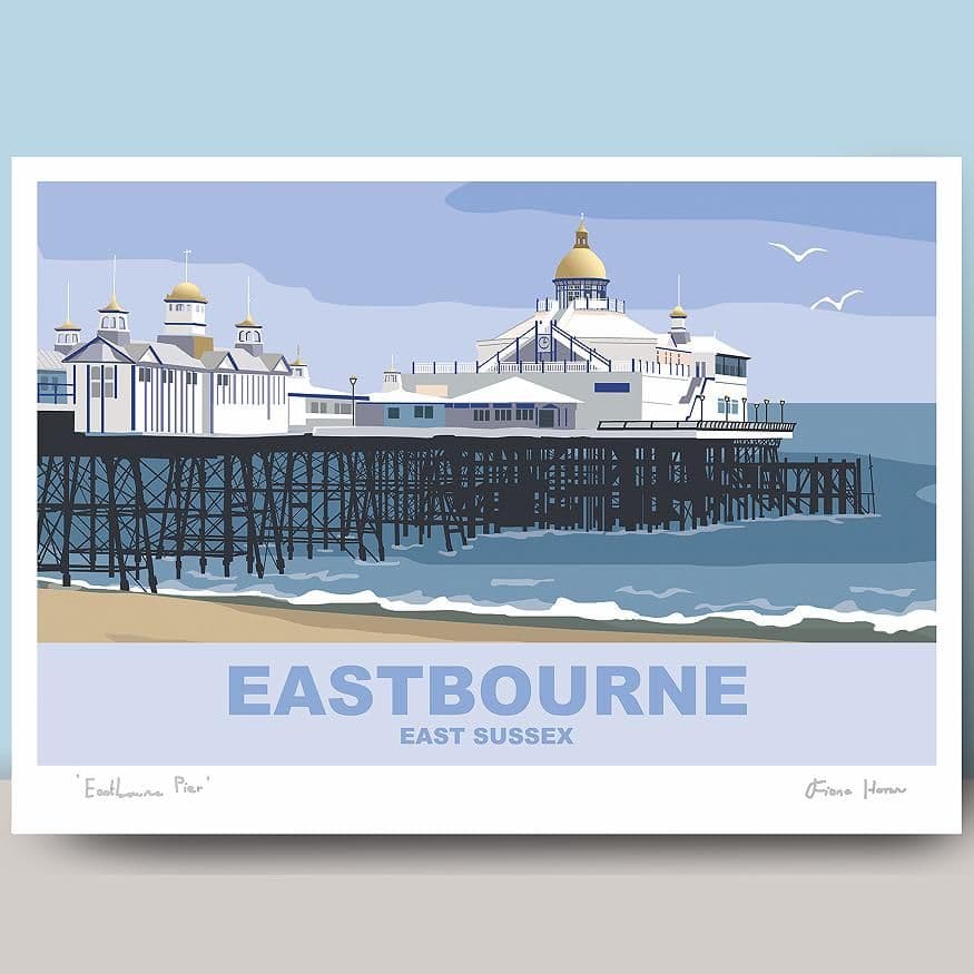 Eastbourne, East Sussex - Art Print