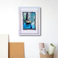 Echo Nautica III | Textile Art |  Coastal Artwork | Lucinda Button