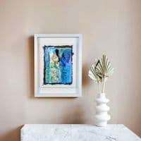 Echo Nautica IV | Textile Art |  Coastal Artwork | Lucinda Button