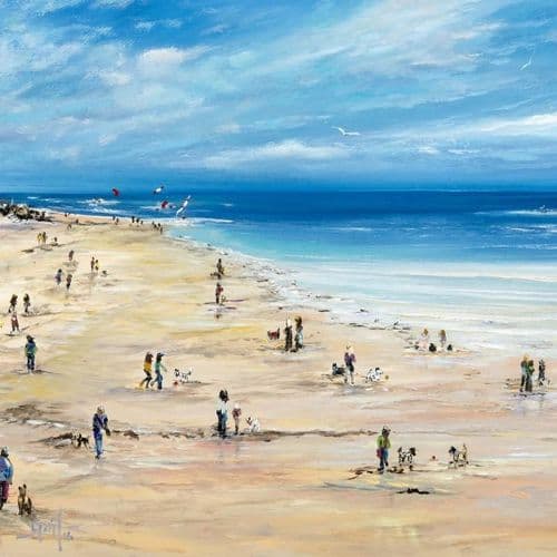 Exmouth Beach - print