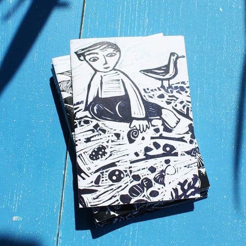First on the Beach A6 Coastal Notebook