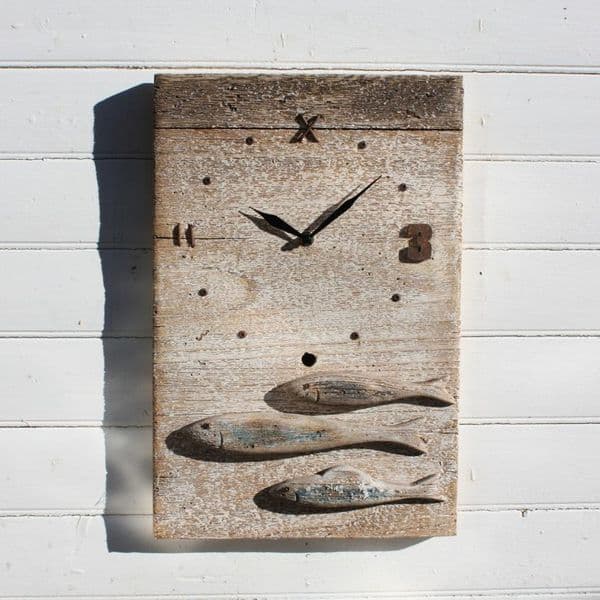 Fish Clock | Wall Clock | Coastal Clock
