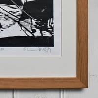 Fish Market Rye | Linocut | Lino Print