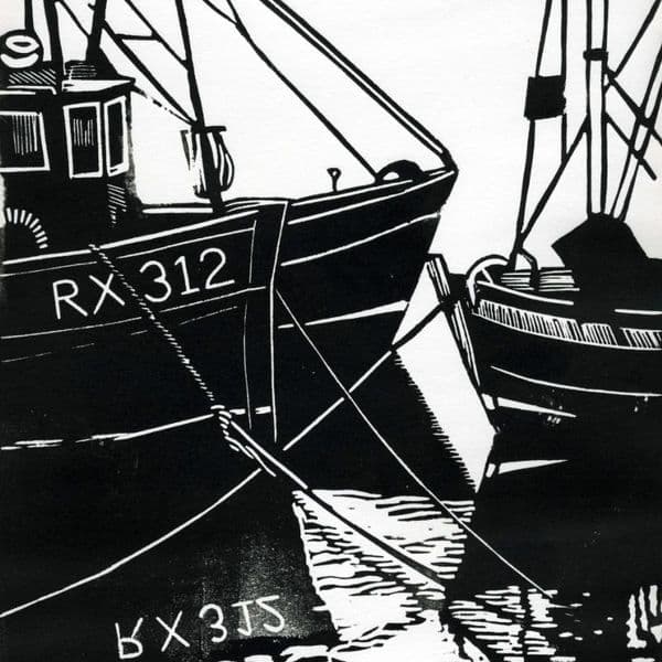Fish Market Rye | Linocut | Lino Print