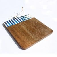 Fish & Stripes Chopping Board | Wooden Chopping Board