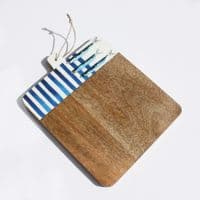 Fish & Stripes Chopping Board | Wooden Chopping Board