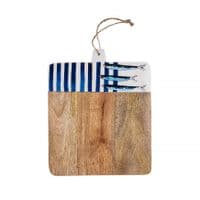 Fish & Stripes Chopping Board | Wooden Chopping Board