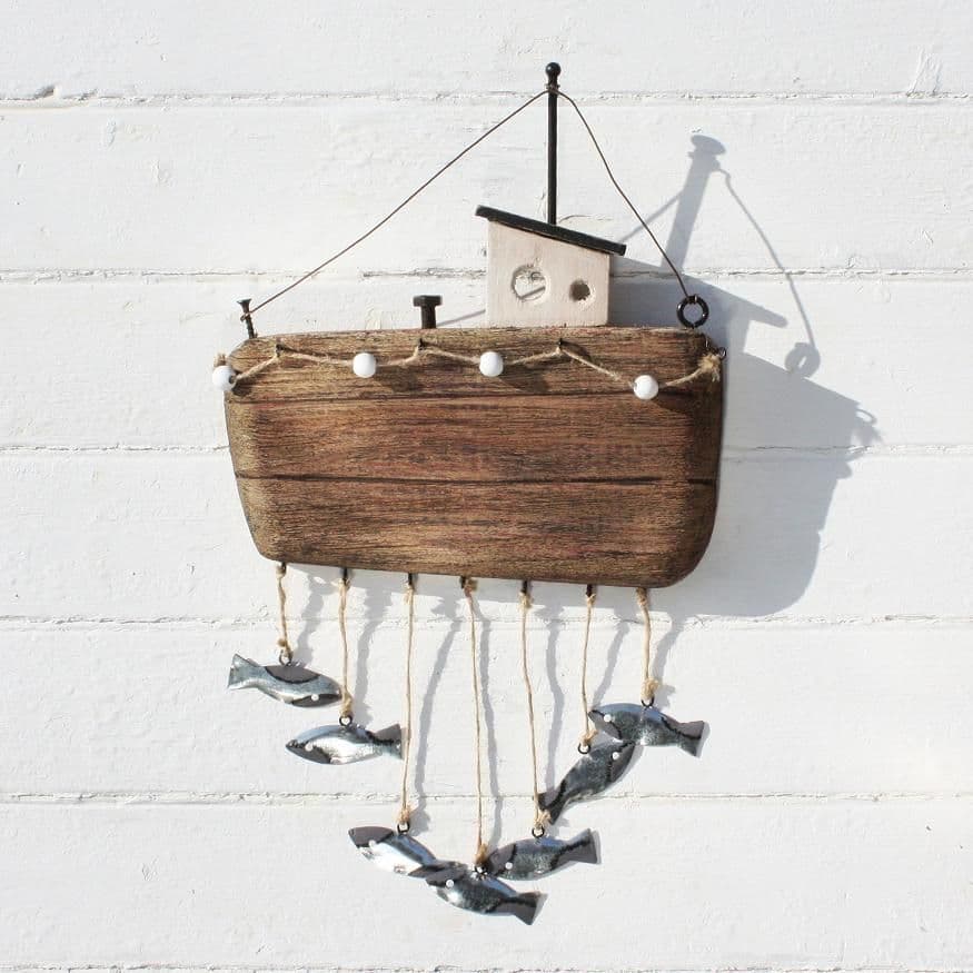 Fisherman's Boat Wall Hanging