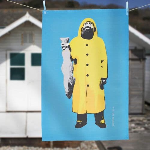 Fisherman Tea Towel