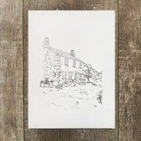 Fishermans Cottage, Penberth | Limited Edition Print | Alison Collins