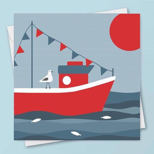 Fishing Boat – Coastal Card
