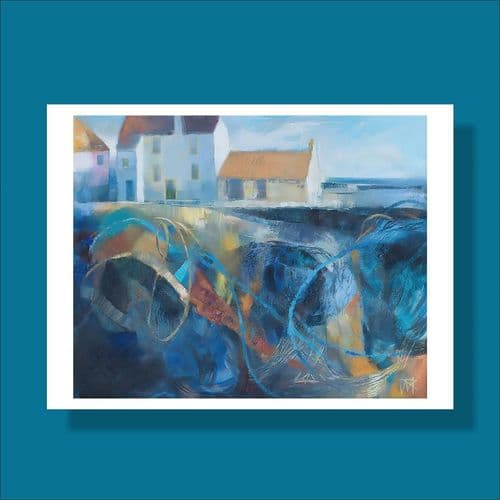 Fishing Nets, Pittenweem - Signed Fine Art Print