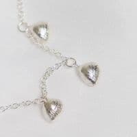 Five Shell Necklace - Silver | Sarah Adams