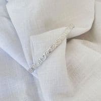 Fossilised Bangle Bracelet | Silver Bangle | Sarah Adams