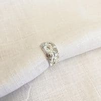 Fossilised Ring | Silver Jewellery | Sarah Adams