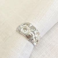 Fossilised Ring | Silver Jewellery | Sarah Adams