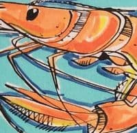Four Shellfish | A3 Print | Andrew Ruffhead