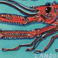 Four Shellfish | A3 Print | Andrew Ruffhead