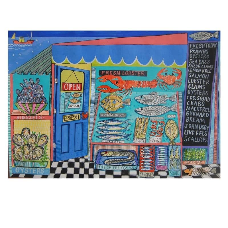 Fresh Fish - Signed Print