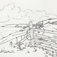 Gara Rock Beach, Devon | Limited Edition Print | Alison Collins