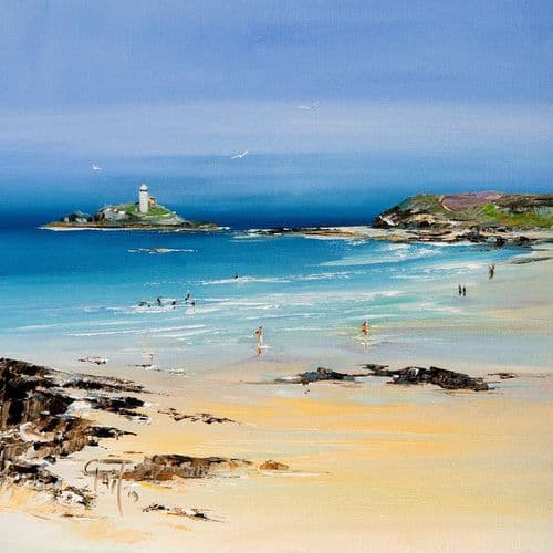 Godrevy Days Cornwall- print