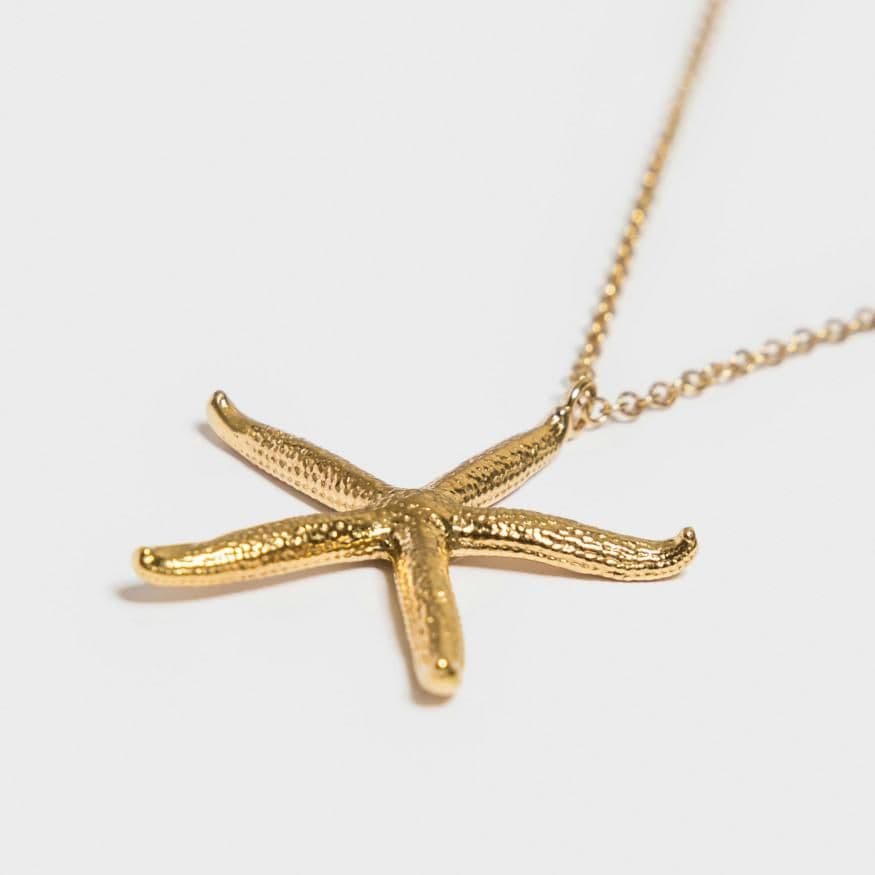 Gold Maxi Starfish Necklace