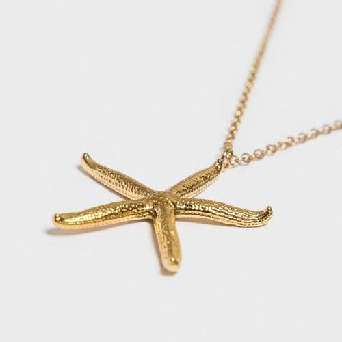 Gold Maxi Starfish Necklace