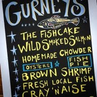 Gurney's Fishmonger Backboard | Linocut Print | Chris Taylor