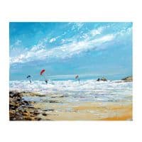 Gwithian Days | Art Print | Gail Morris