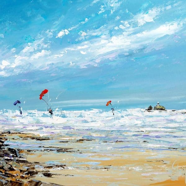 Gwithian Days | Art Print | Gail Morris