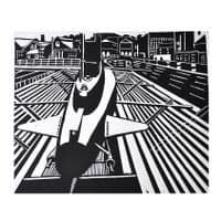 H M Submarine Ocelot | Linocut Print | Steve Duffy